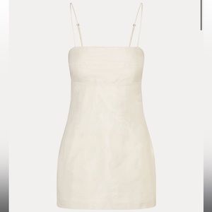 Realisation Par Cream Mini Dress